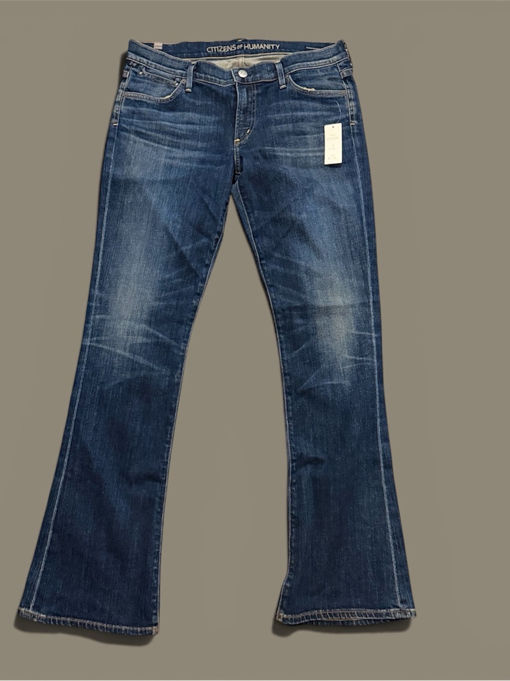 Citizens Of Humanity Dark Blue Flare Jeans